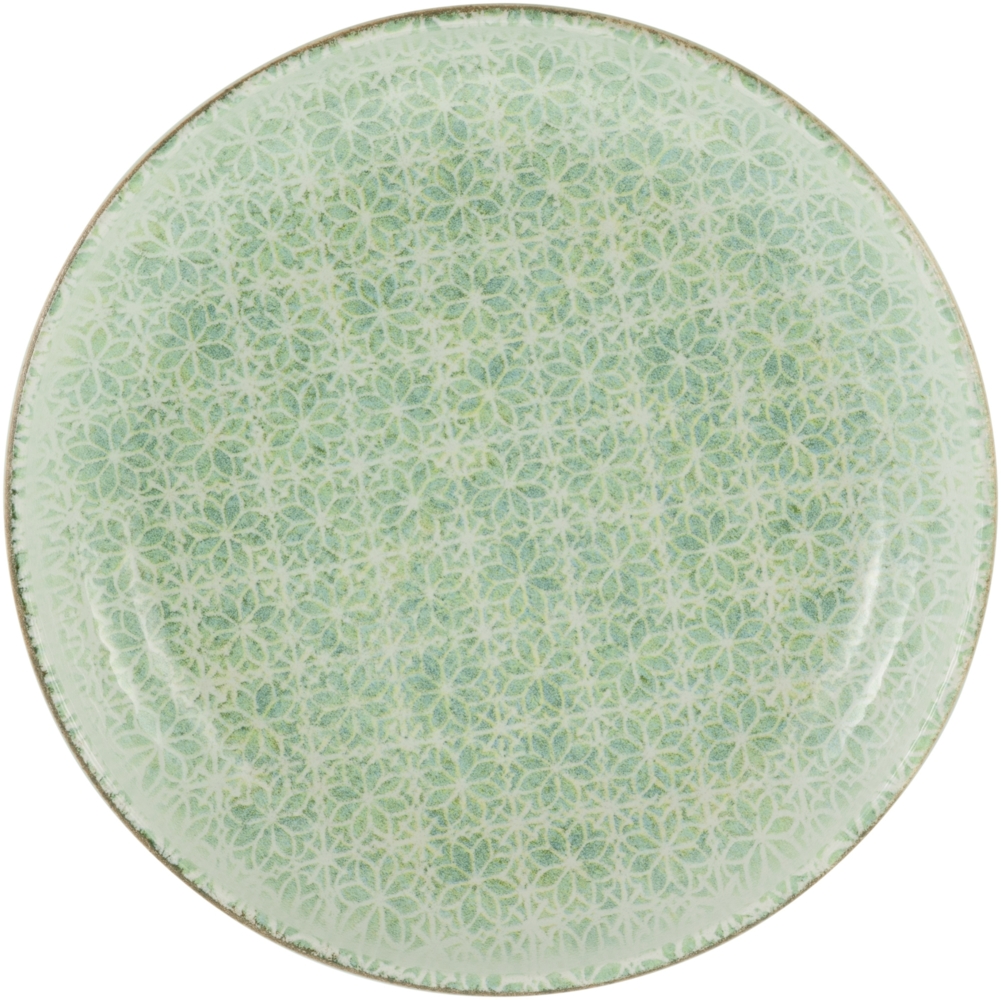 Suppenteller EMILIANA GRÜN (DH 22x5 cm) Bild 1