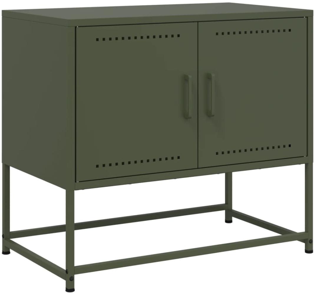 vidaXL TV-Schrank Olivgrün 68,5x39x60,5 cm Stahl 846474 Bild 1