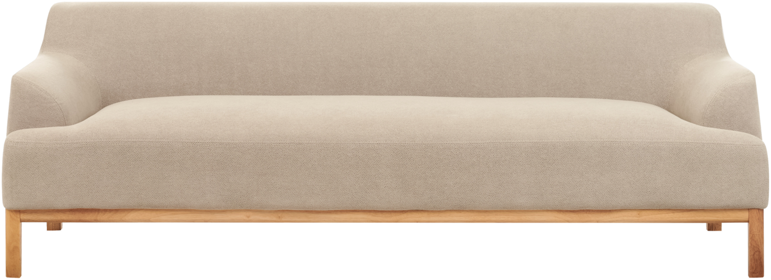 3-Sitzer Sofa taupe SOSJO Bild 1