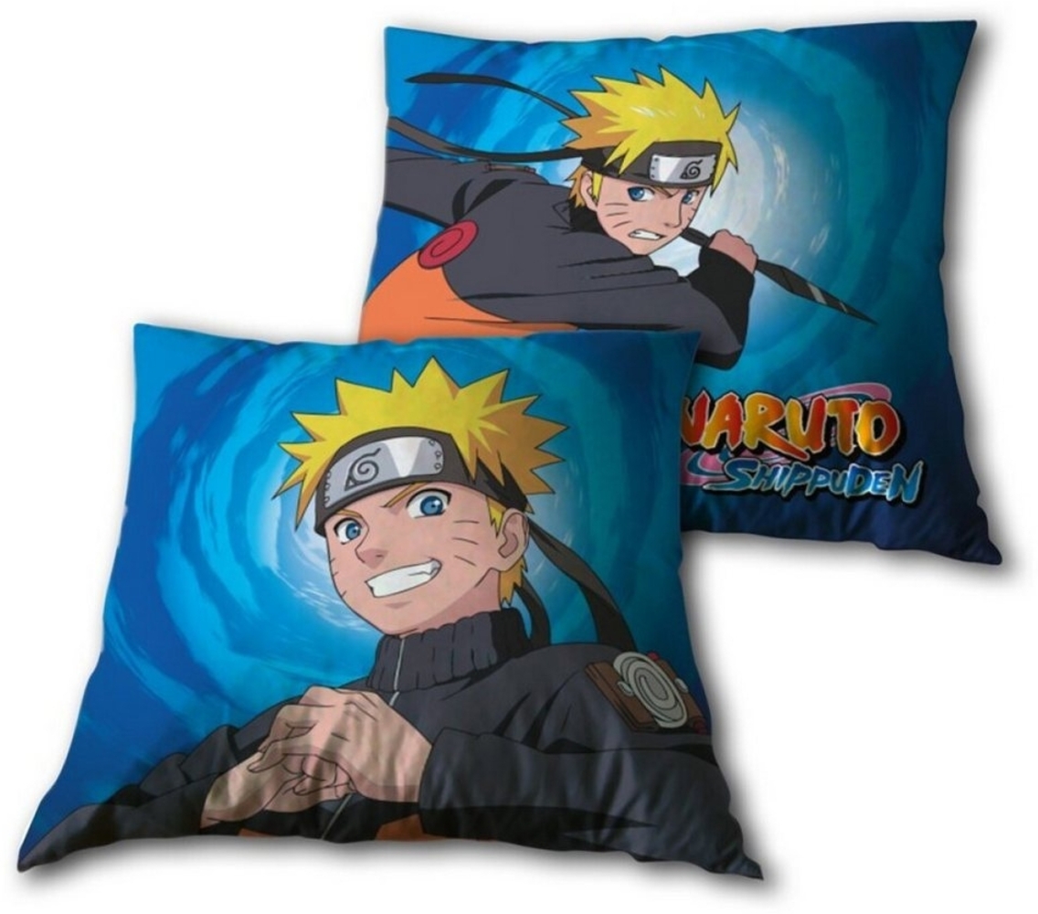 Naruto Dekokissen Anime Naruto Shipudden Velours Kissen Dekokissen 35x35 cm Bild 1