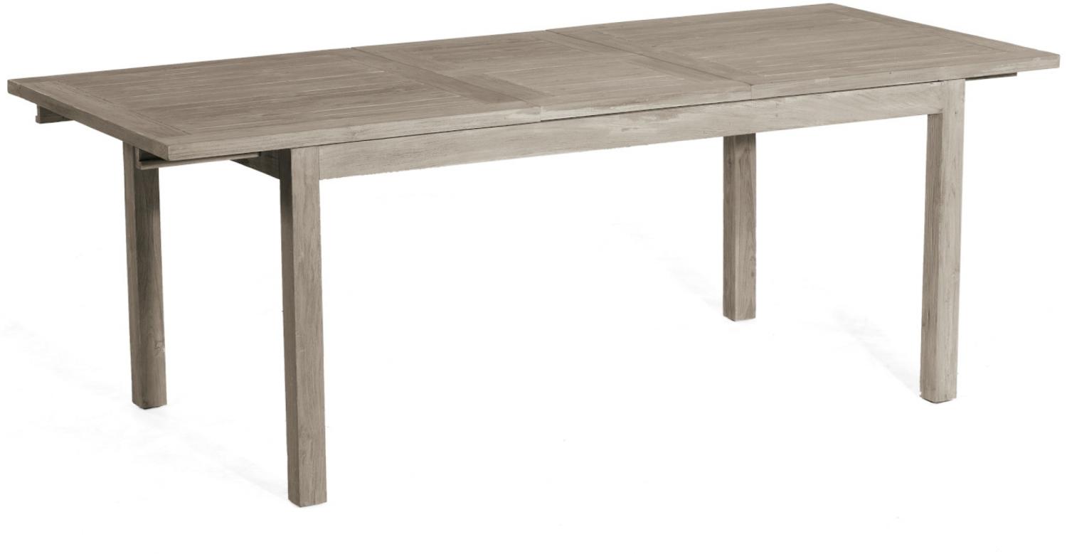 Wellington Ausziehtisch 160/210x90 Old Teak Grey-washed Bild 1