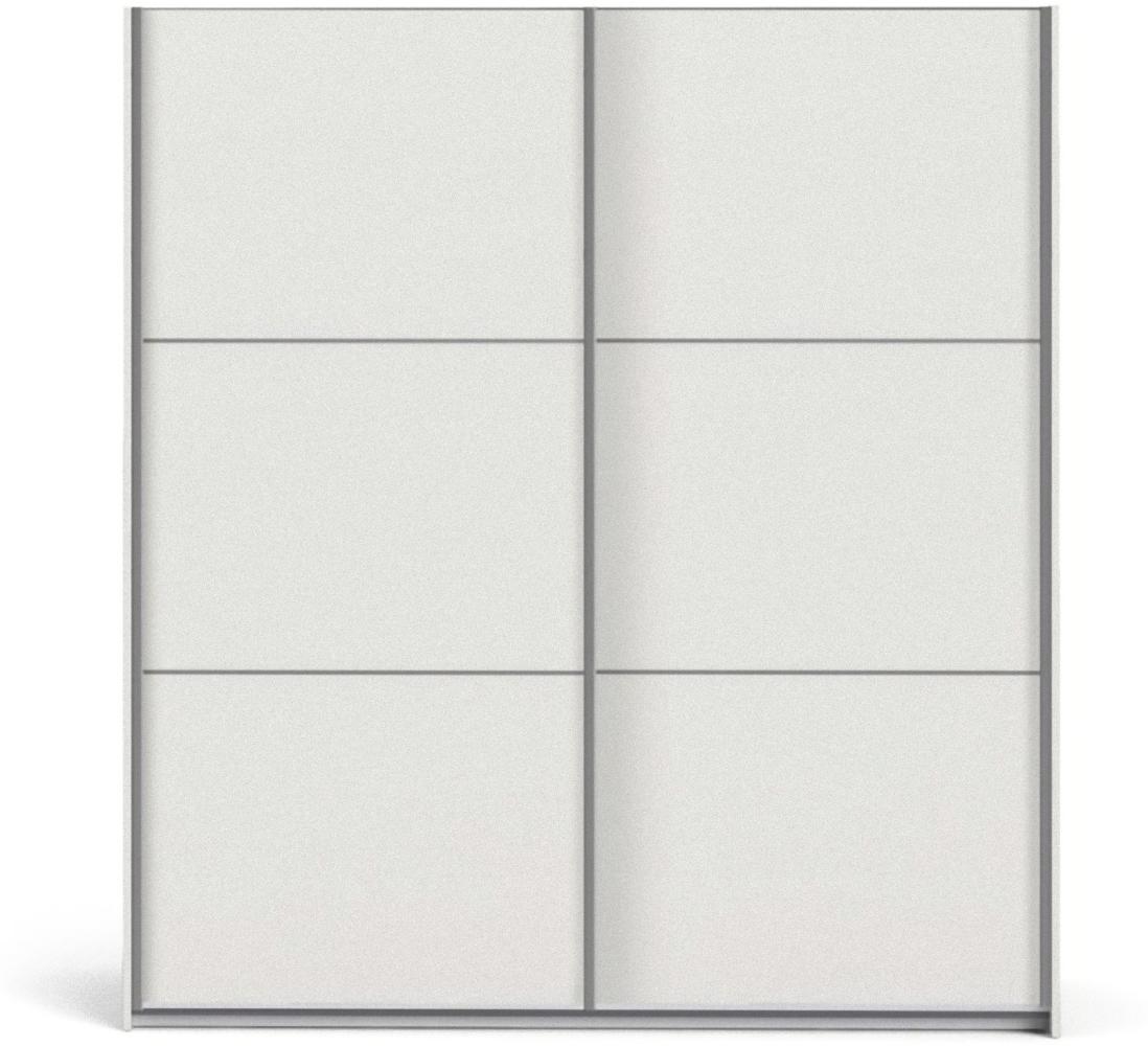 Kleiderschrank Veto weiß Esche Dekor Schlafzimmer Schrank Schiebetürenschrank Bild 1