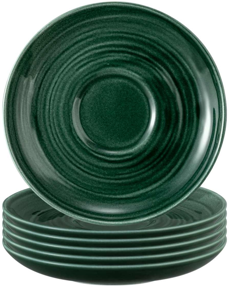 Seltmann Weiden Terra Teeuntertasse ø 13,5 cm 6er Set - Moosgrün Bild 1