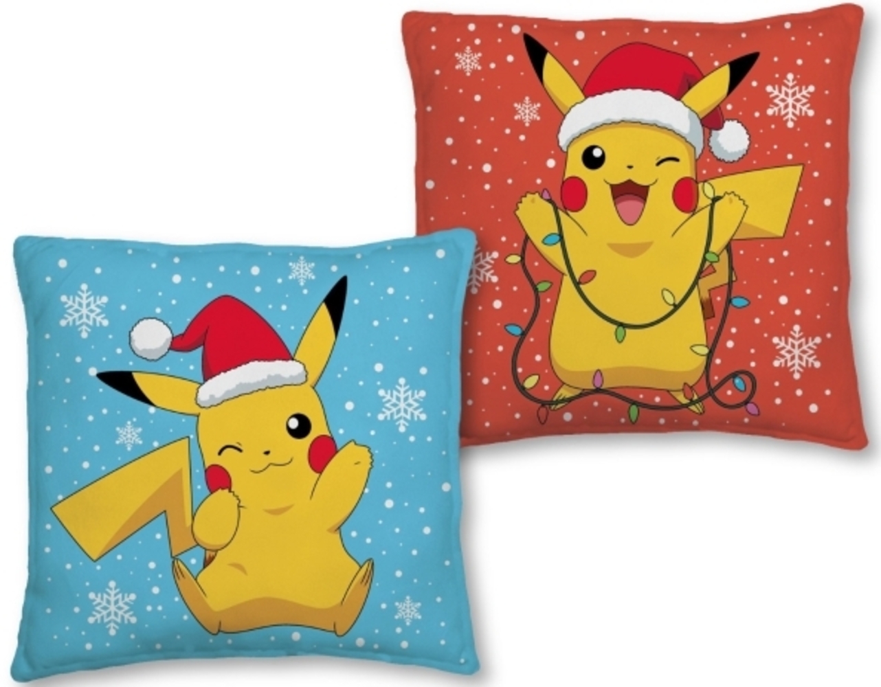 Pokemon Weihnachtskissen 40x40 cm Bild 1
