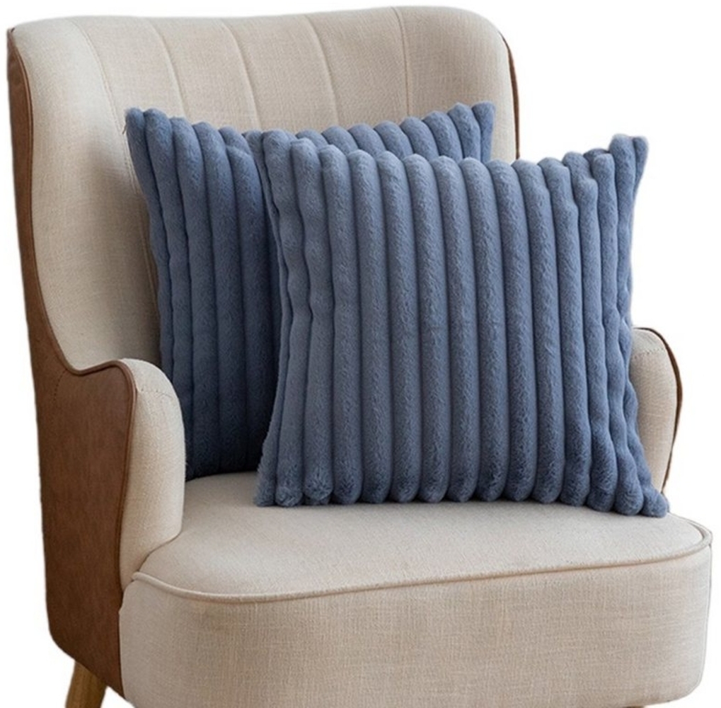 Coonoor Kissenbezug Gestreift Kissenhülle Dekokissen Sofakissen, (4 Stück) Bild 1