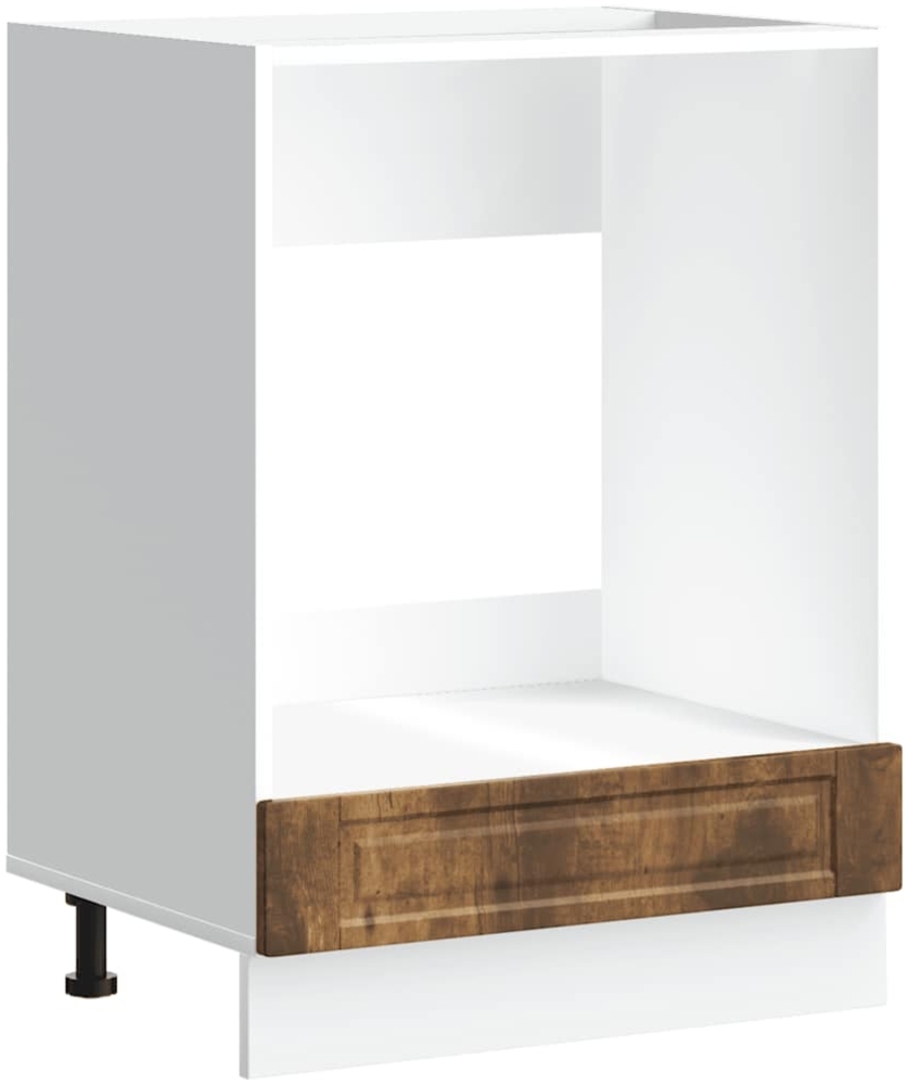 vidaXL Herdumbauschrank Porto Räuchereiche Holzwerkstoff 854002 Bild 1