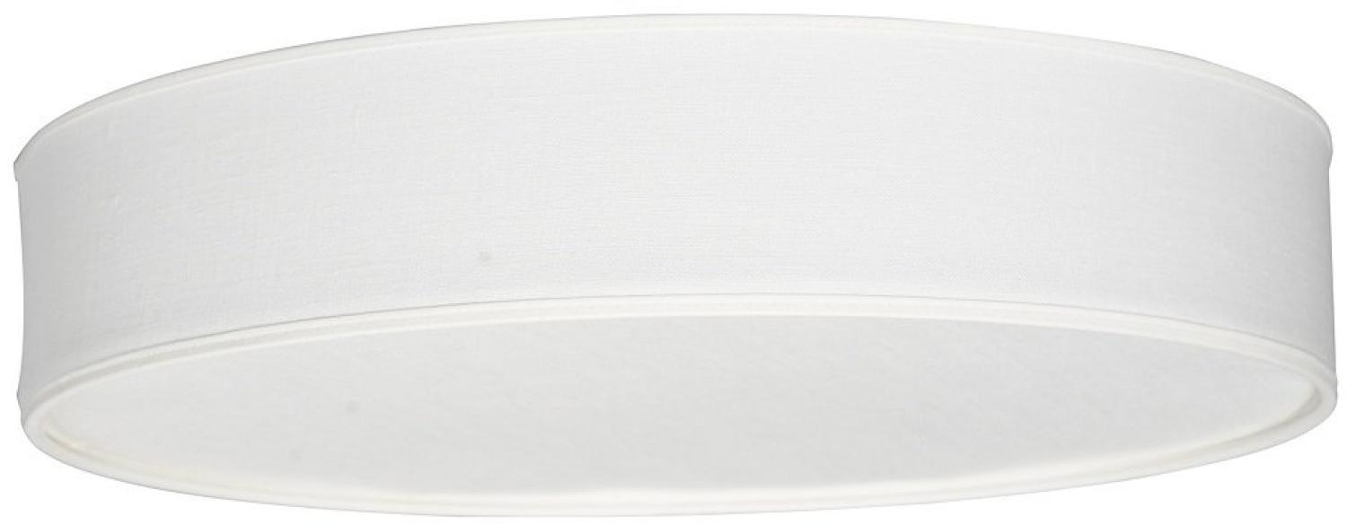 BELID Leuchten No. 2151252 Deckenleuchte Soft 2-flammig Leinen Weiss 44cm E27 Bild 1