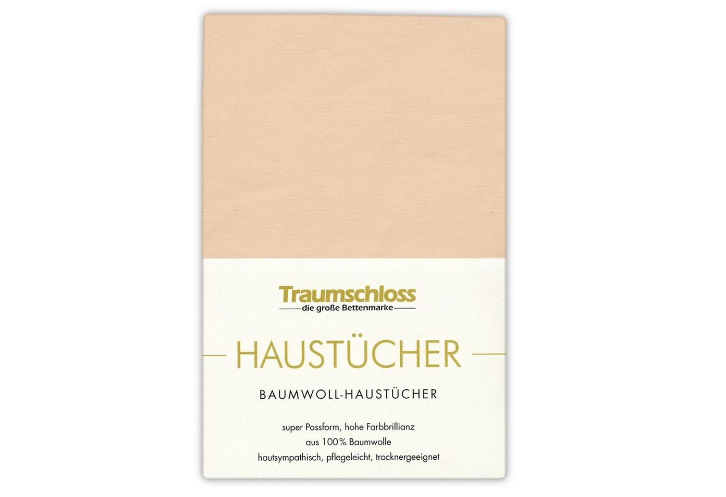 Traumschloss Betttuch Haustuch, 100% Baumwolle, Gummizug: ohne, (1 Stück), aus 100% Baumwolle, ohne Gummizug Bild 1