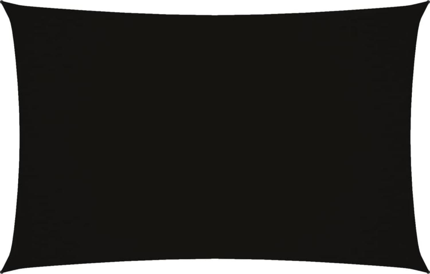 vidaXL Sonnensegel Oxford-Gewebe Rechteckig 2x4,5 m Schwarz 135753 Bild 1