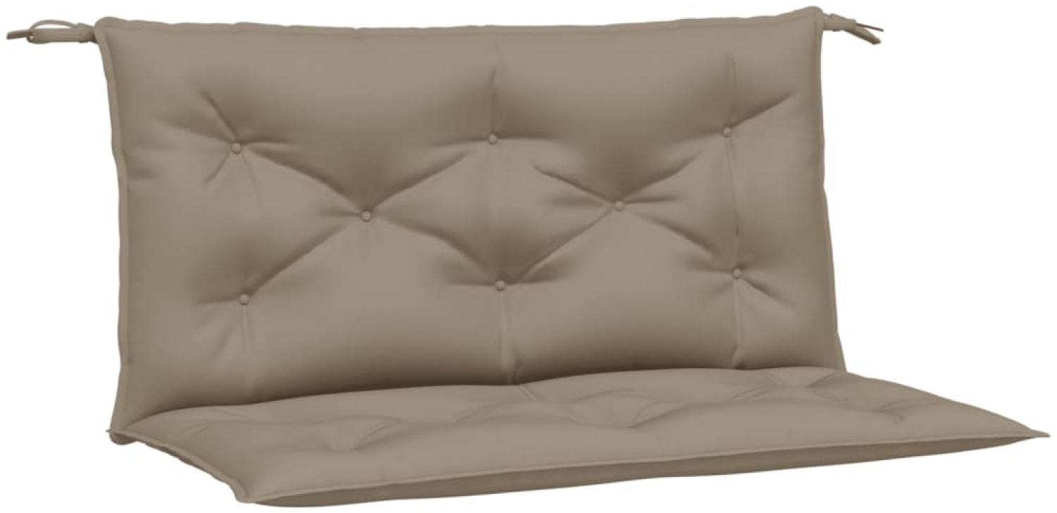 vidaXL Gartenbank-Auflagen 2 Stk. Taupe 100x50x7 cm Oxford-Gewebe 361667 Bild 1