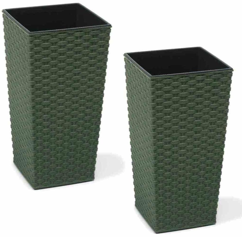 SIENA GARDEN Eco Paris 2er Set 30cm grün Bild 1