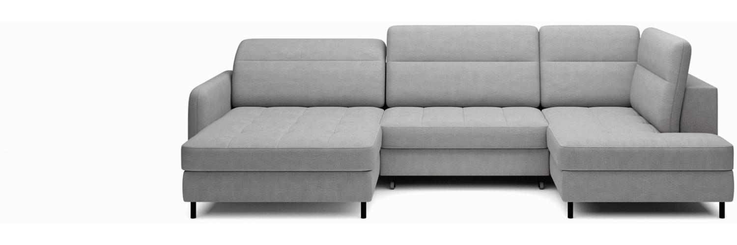 ELTAP 'Berrto' Ecksofa,, Grau, 300x130, Rechts Bild 1