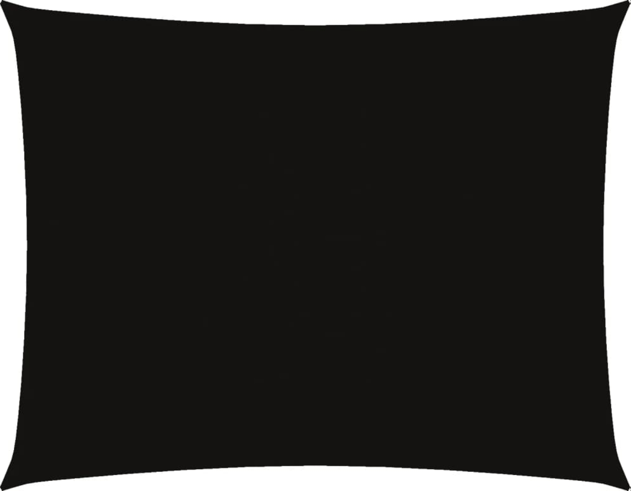 vidaXL Sonnensegel Oxford-Gewebe Rechteckig 5x7 m Schwarz 135770 Bild 1