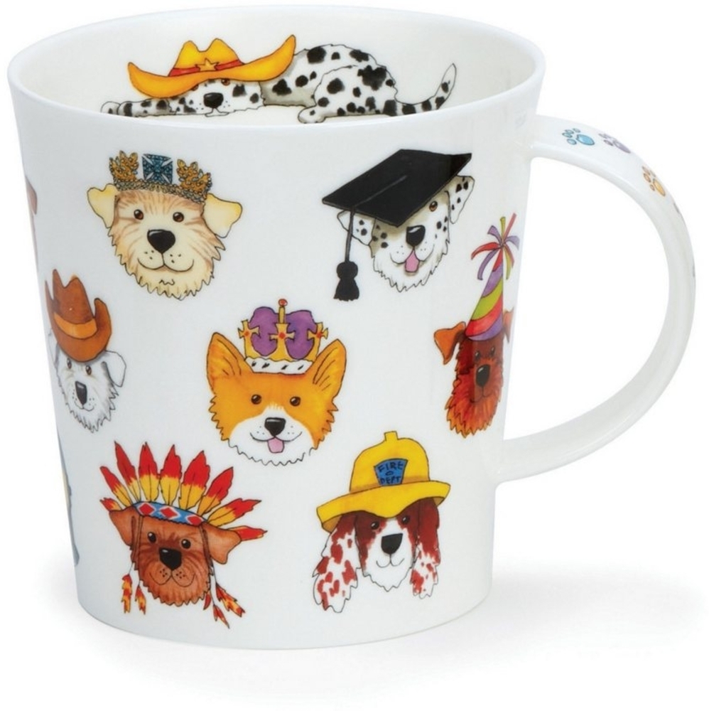 Dunoon Tasse Mad Hatters Dog Hunde Cairngorm 0,48 l Fine Bone China Porzellan Bild 1