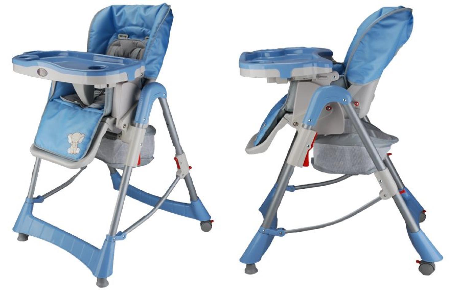 BABYGO 'Tower Maxi' Hochstuhl hellblau Bild 1