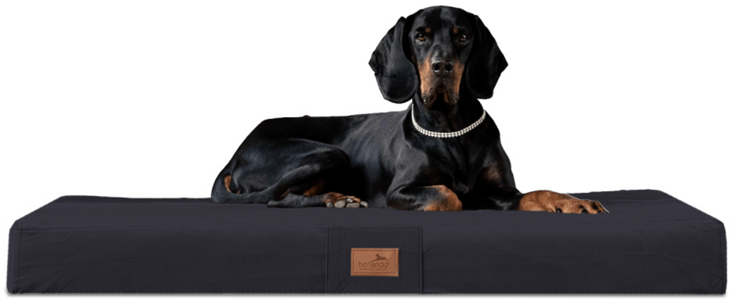 FLOKI Orthopädische Hundematratze - 100x80cm, 03 Schwarz Bild 1