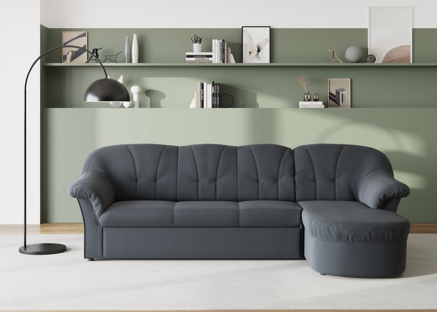 DOMO collection Ecksofa Pegnitz L-Form, wahlweise mit Bettfunktion Bild 1