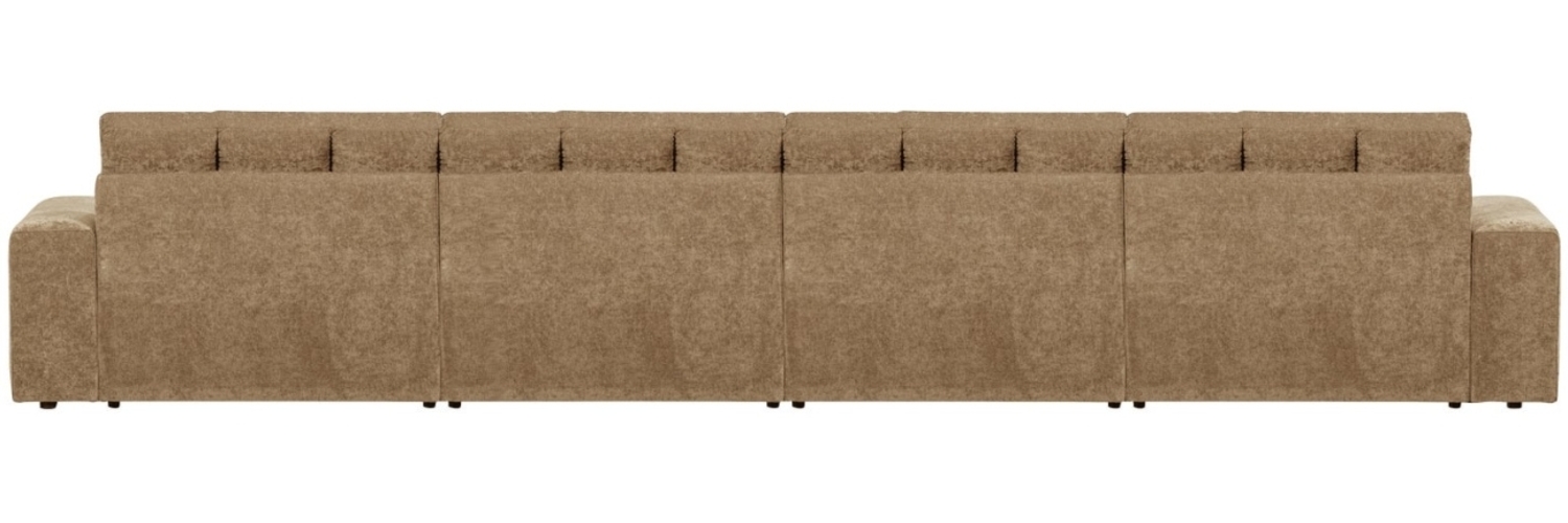 Sofa Date 4-Sitzer aus Webstoff, Sand Bild 1