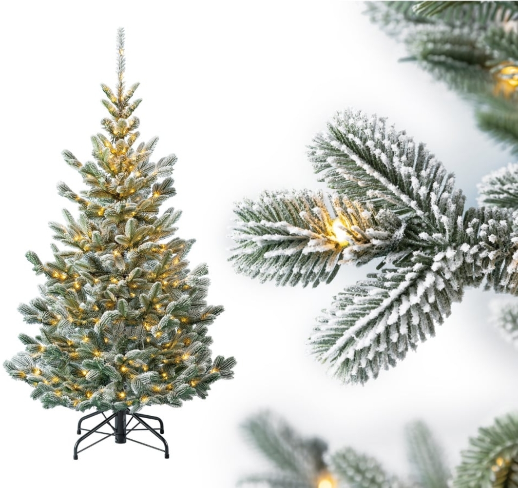 Evergreen Künstlicher Weihnachtsbaum Nobilis Kiefer | Inkl. LEDs | Grün | 150 cm Bild 1