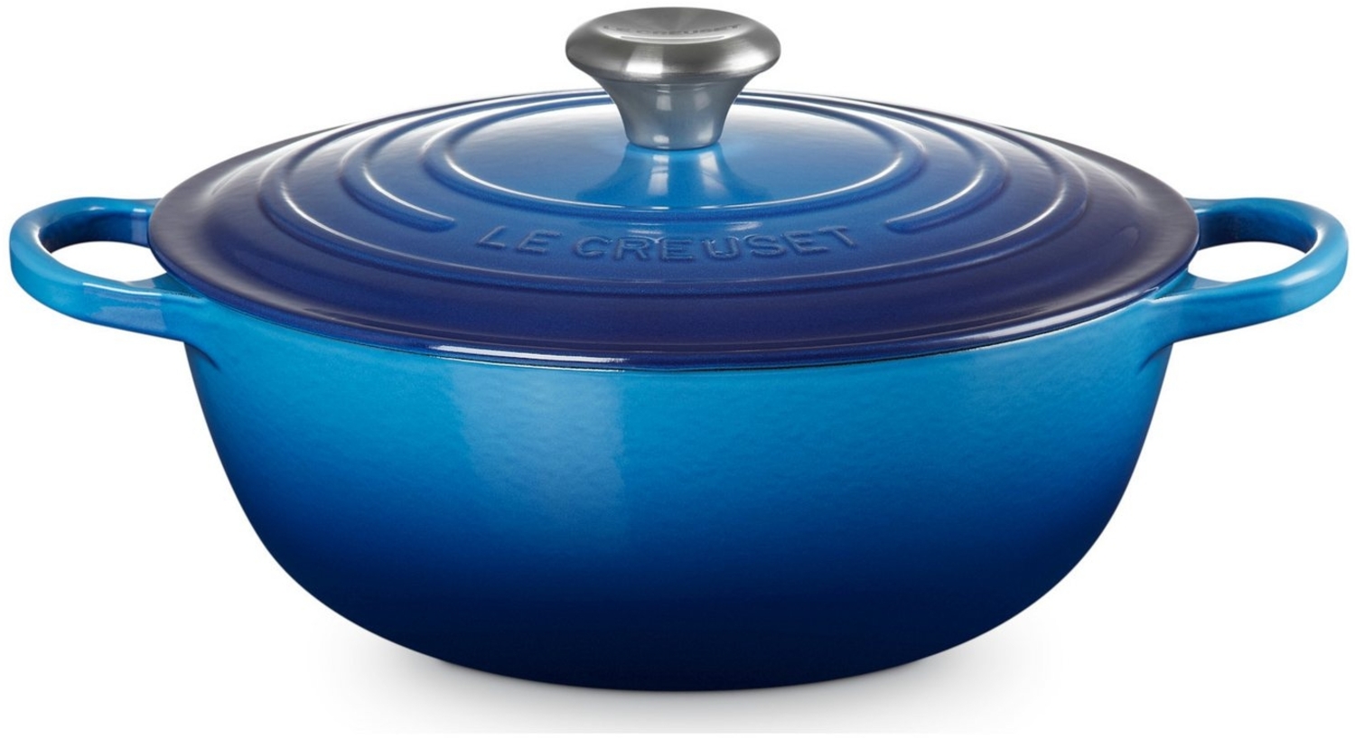 Le Creuset La Marmite Signature 26 cm Azure - 25 bis 28 cm - Blau Bild 1