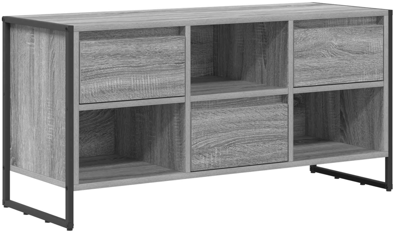 vidaXL TV-Schränk Graues Sonoma 100 x 36 x 49,5 cm Holzwerkstoff 886507 Bild 1
