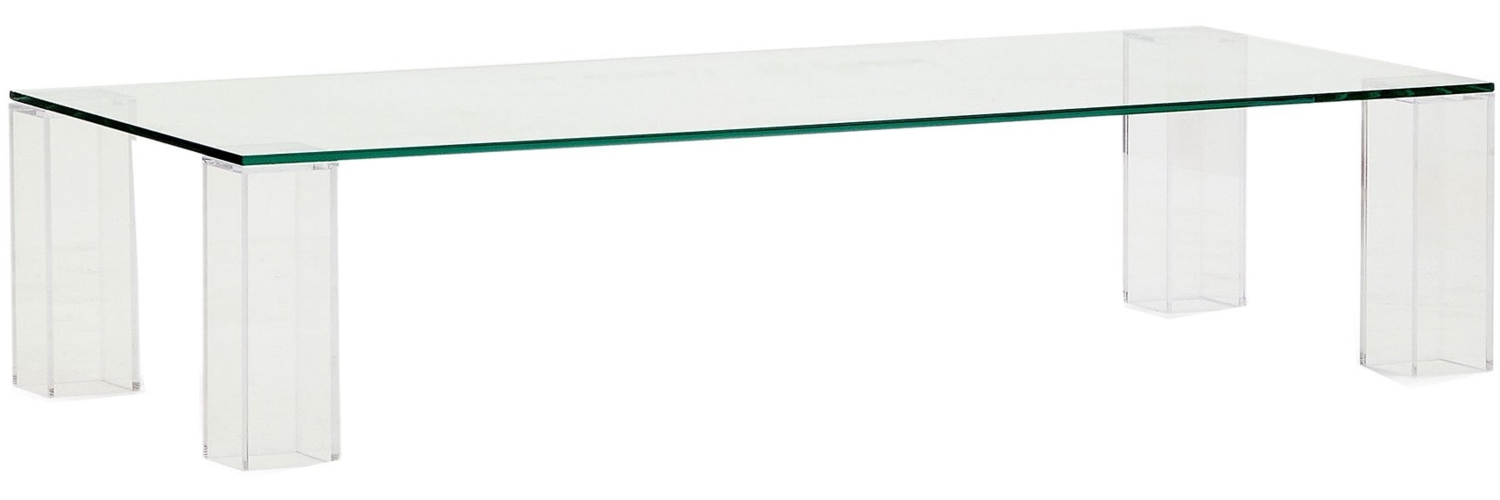 Couchtisch Adularia, Transparent, 140 x 30 x 60 cm Bild 1