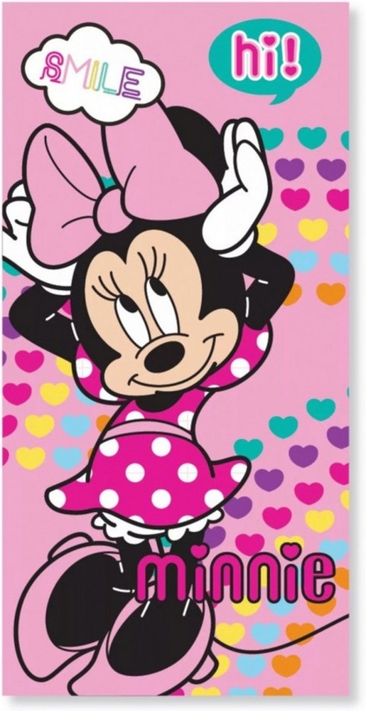 Disney Badetuch Minnie Maus Smile Strandtuch Handtuch Fast Dry Duschtuch 70x137cm Bild 1