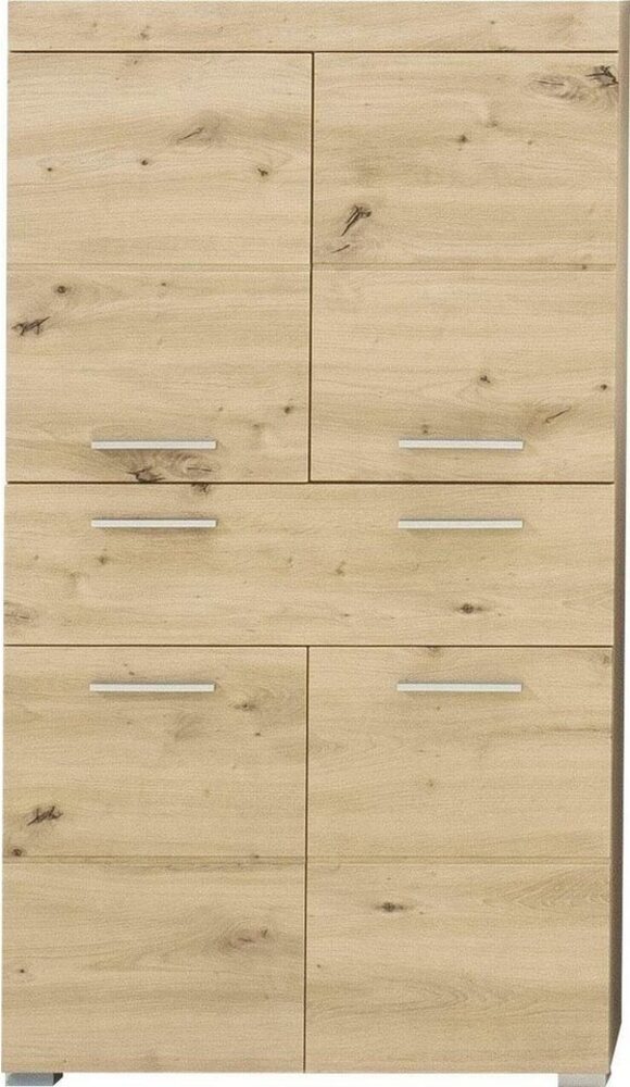 INOSIGN Midischrank Avena Badschrank mit einer Schublade und 4 Türen - Maße (B/T/H) 73/31/130 cm Bild 1