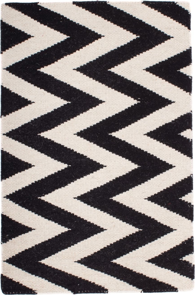 Morgenland Kelim Teppich - Trendy - 100 x 60 cm - mehrfarbig Bild 1