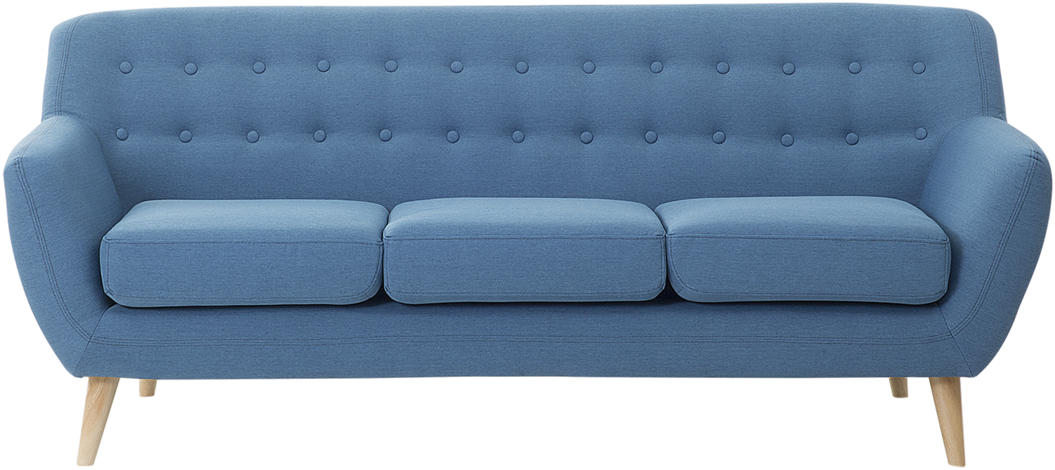 3-Sitzer Sofa Polsterbezug blau MOTALA Bild 1