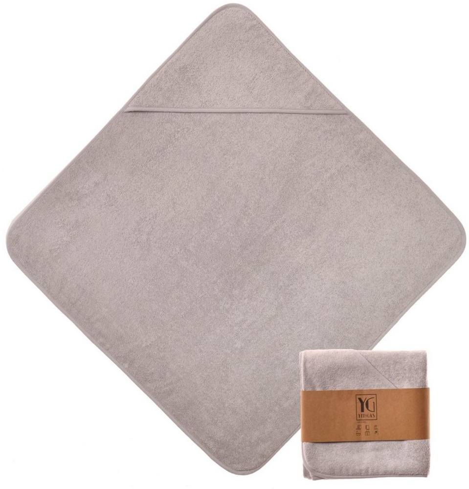 YENGAS Kapuzenhandtuch, 100% Baumwolle, Babybadetuch, Strandtuch, Kinderhandtuch Unisex, weich, flauschig, hochwertig verarbeitet Bild 1
