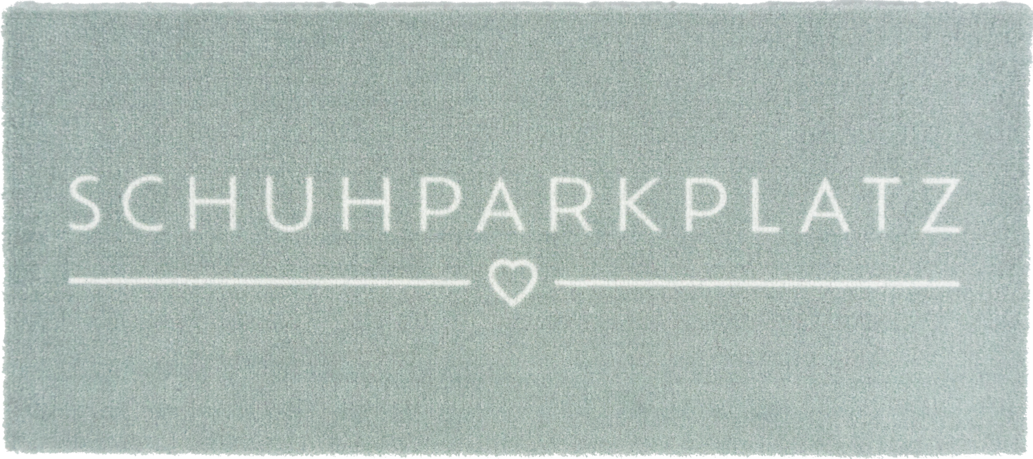 Lako 'Schuhparkplatz' Fußmatte, grau, 33 x 75 cm Bild 1