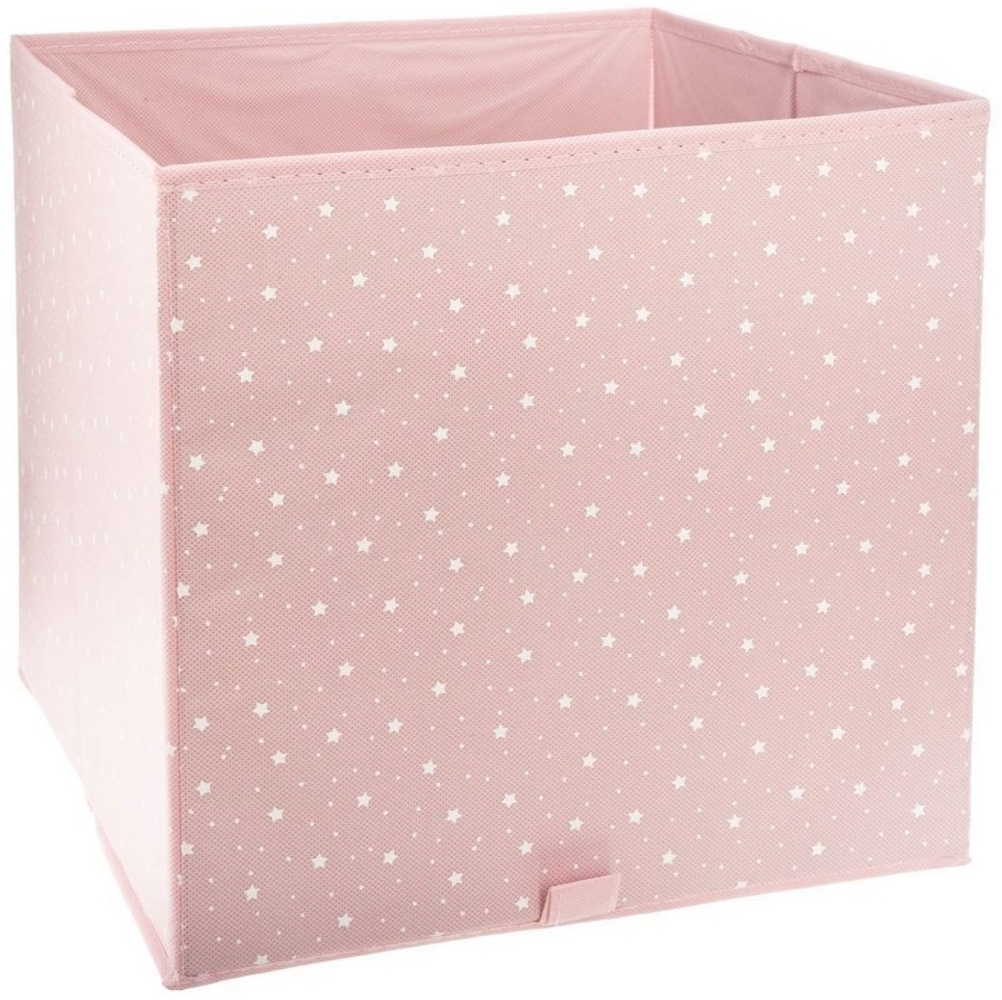 ATMOSPHERA Aufbewahrungskorb, faltbar, Blau Rosa Bild 1