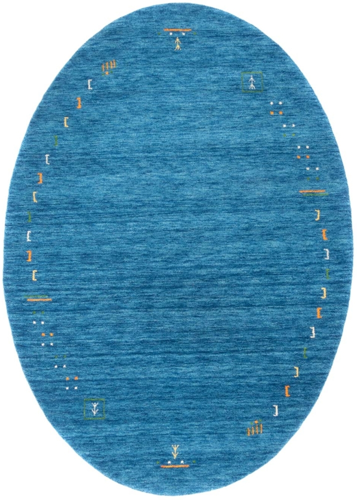 Morgenland Gabbeh Teppich - Indus - Fenth - 240 x 170 - Blau Bild 1