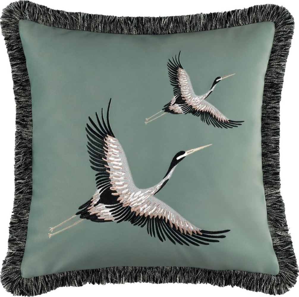 SCHÖNER WOHNEN-Kollektion Dekokissen Trail, mit aufwendiger Stickerei Bild 1