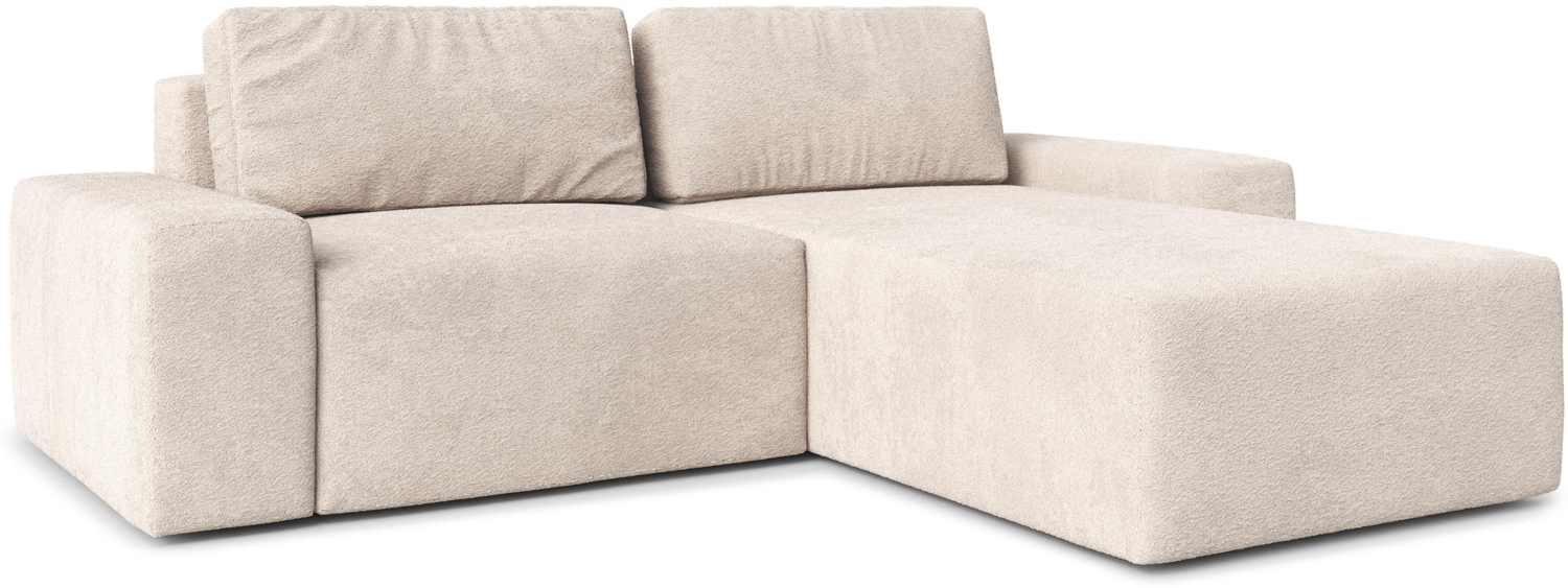 AX LIVING Sofa L Form Arkleton Ecksofa Modern Beige 260cm – Stil & Komfort R Bild 1