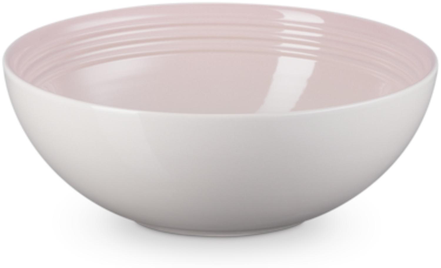 Le Creuset Salatschüssel 24 cm Shell Pink Bild 1