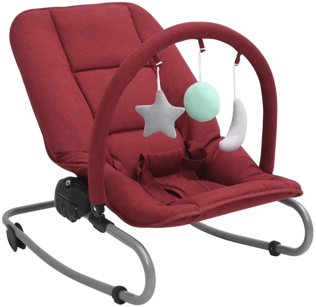 Babywippe Rot Stahl Bild 1