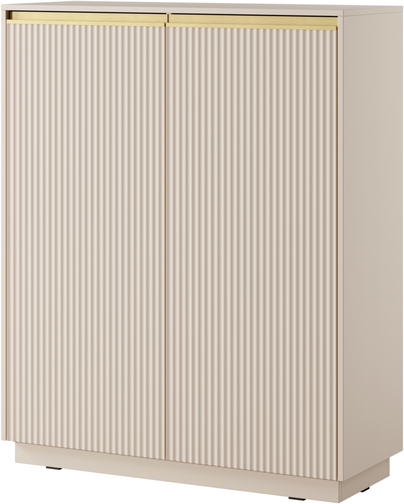 AX LIVING Kommode Modern Lirio KW103 103 cm breit, stilvoll, beige Bild 1