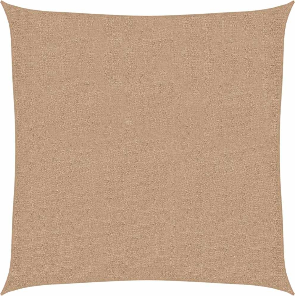 vidaXL Sonnensegel 160 g/m² Taupe 6x6 m HDPE 311389 Bild 1