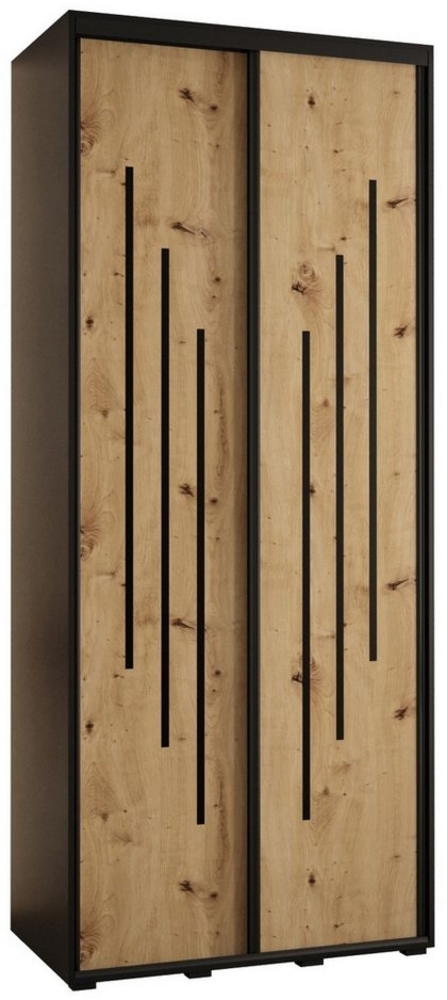 ABIKS MÖBEL Schwebetürenschrank Davos 8 Schlafzimmerschrank - Schiebetüren, Kleiderstange, Regalen Bild 1