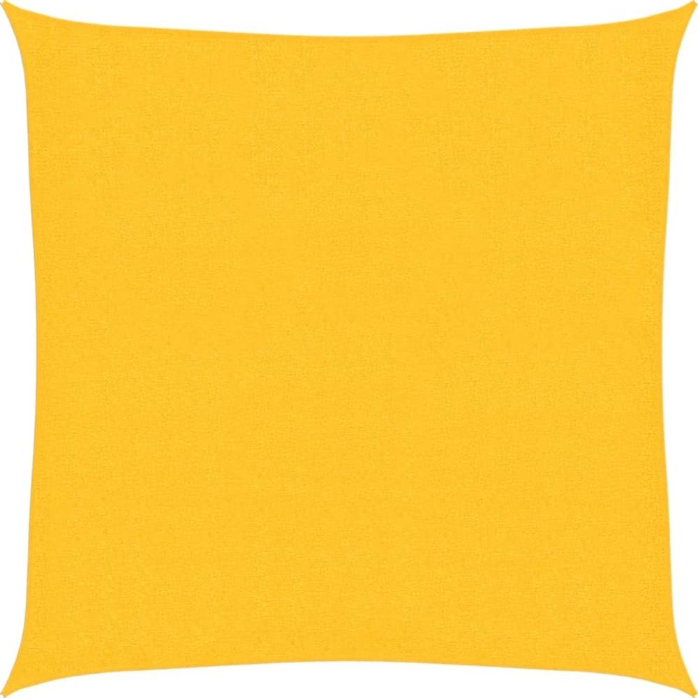 vidaXL Sonnensegel 160 g/m² Gelb 3x3 m HDPE 311549 Bild 1