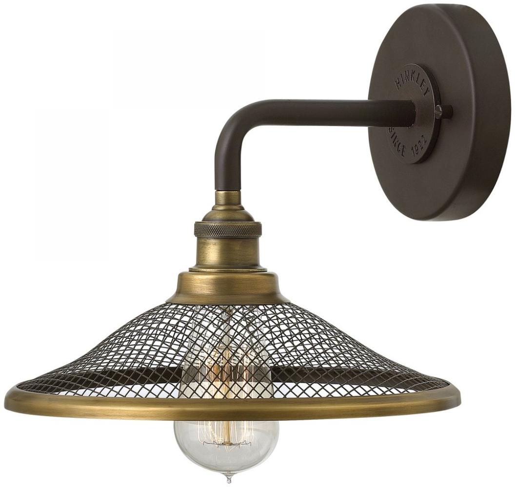 Elstead Lighting Rigby 1-Light Wandleuchte Bronze 1-flammig E27 Bild 1