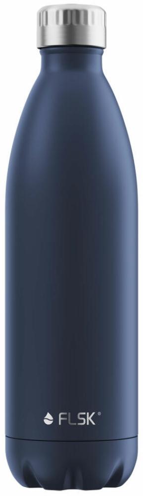 FLSK Trinkflasche, Edelstahl, midnight, 1L, 2. Generation Bild 1