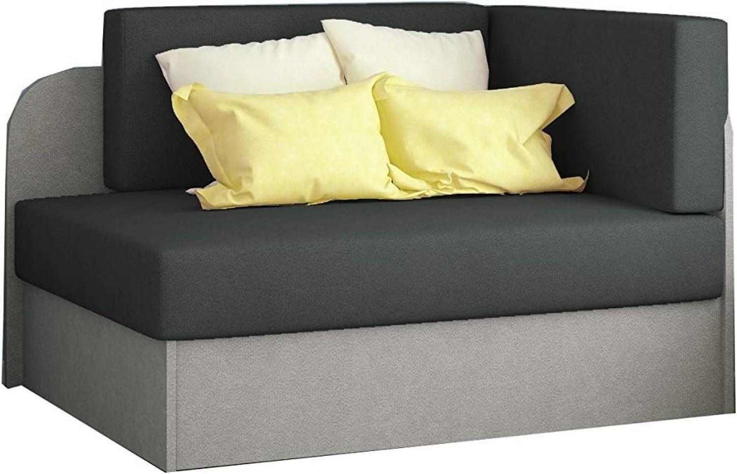 MOEBLO Kindersofa RAISA, Schlafsessel Couch für Kinderzimmer Kindersofa Jugendsofa, mit Schlaffunktion und Bettkasten Bild 1