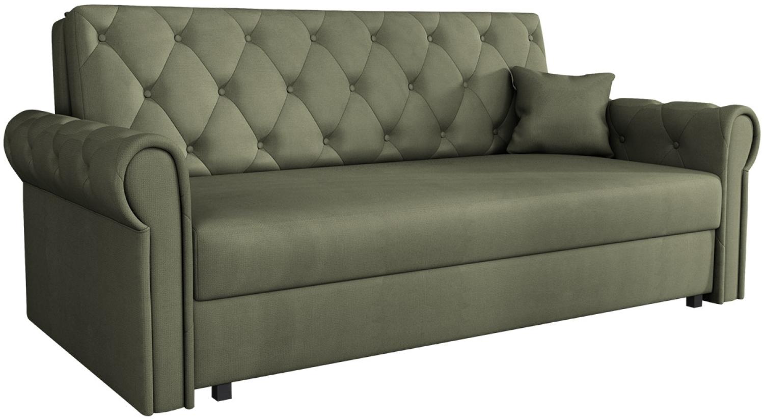 Schlafsofa Sofa Viva Roma IV (Farbe: Kronos 46) Bild 1