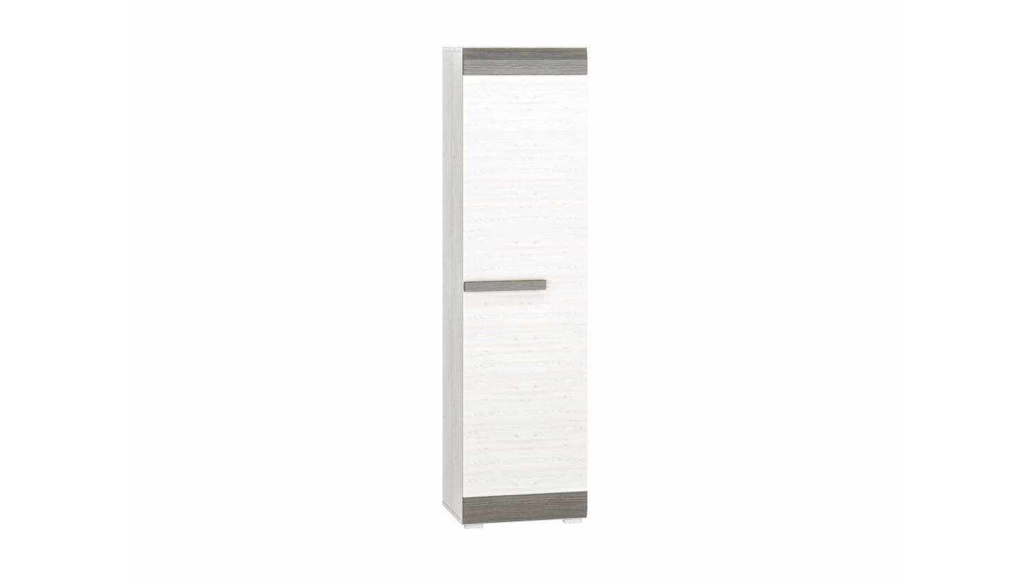 Stylefy Keno Garderobenschrank Schneekiefer New Grey Bild 1