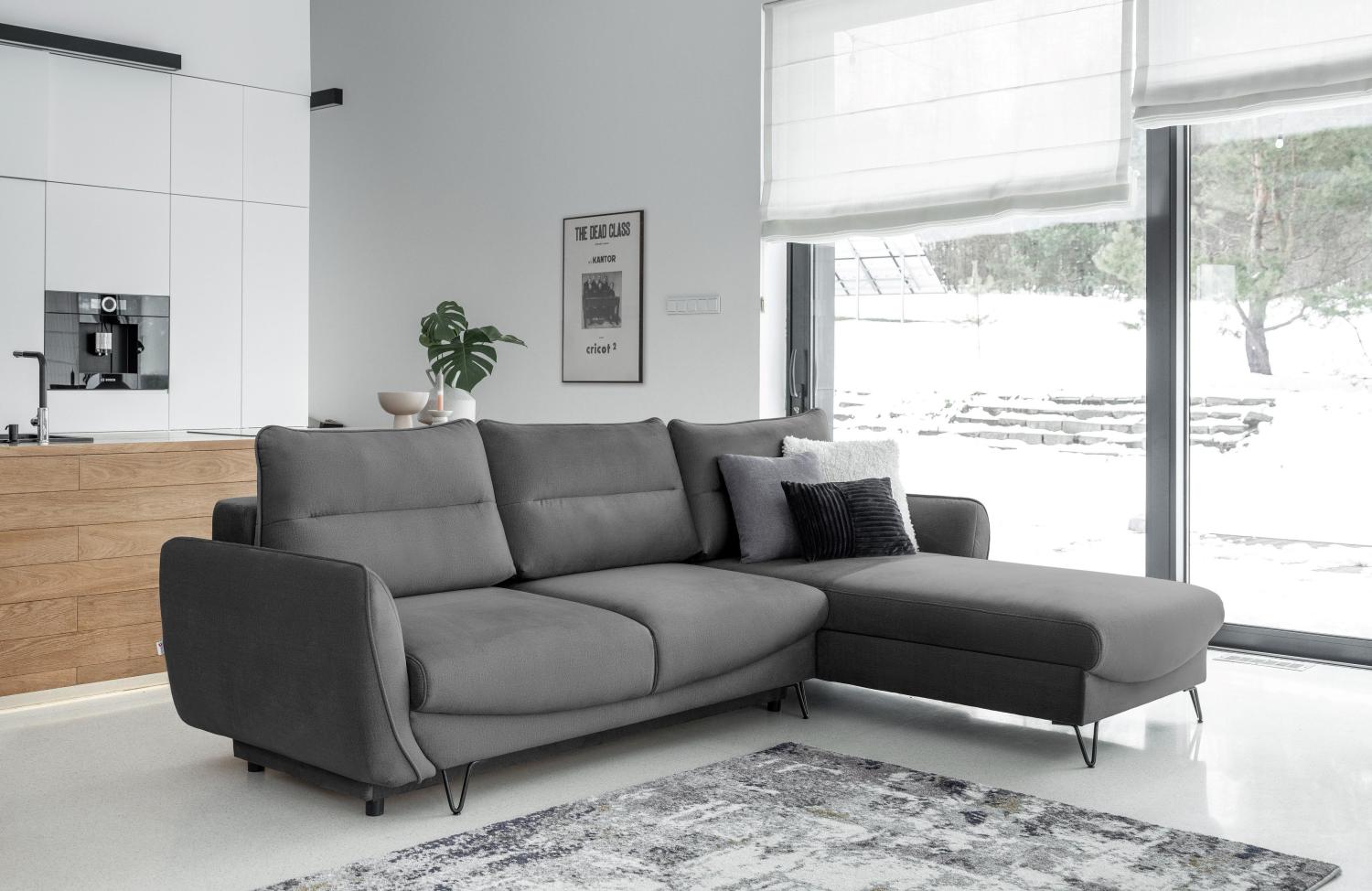 Wohnideebilder Silva Grau Couchgarnitur CO-SIL-RT-04NU Bild 1