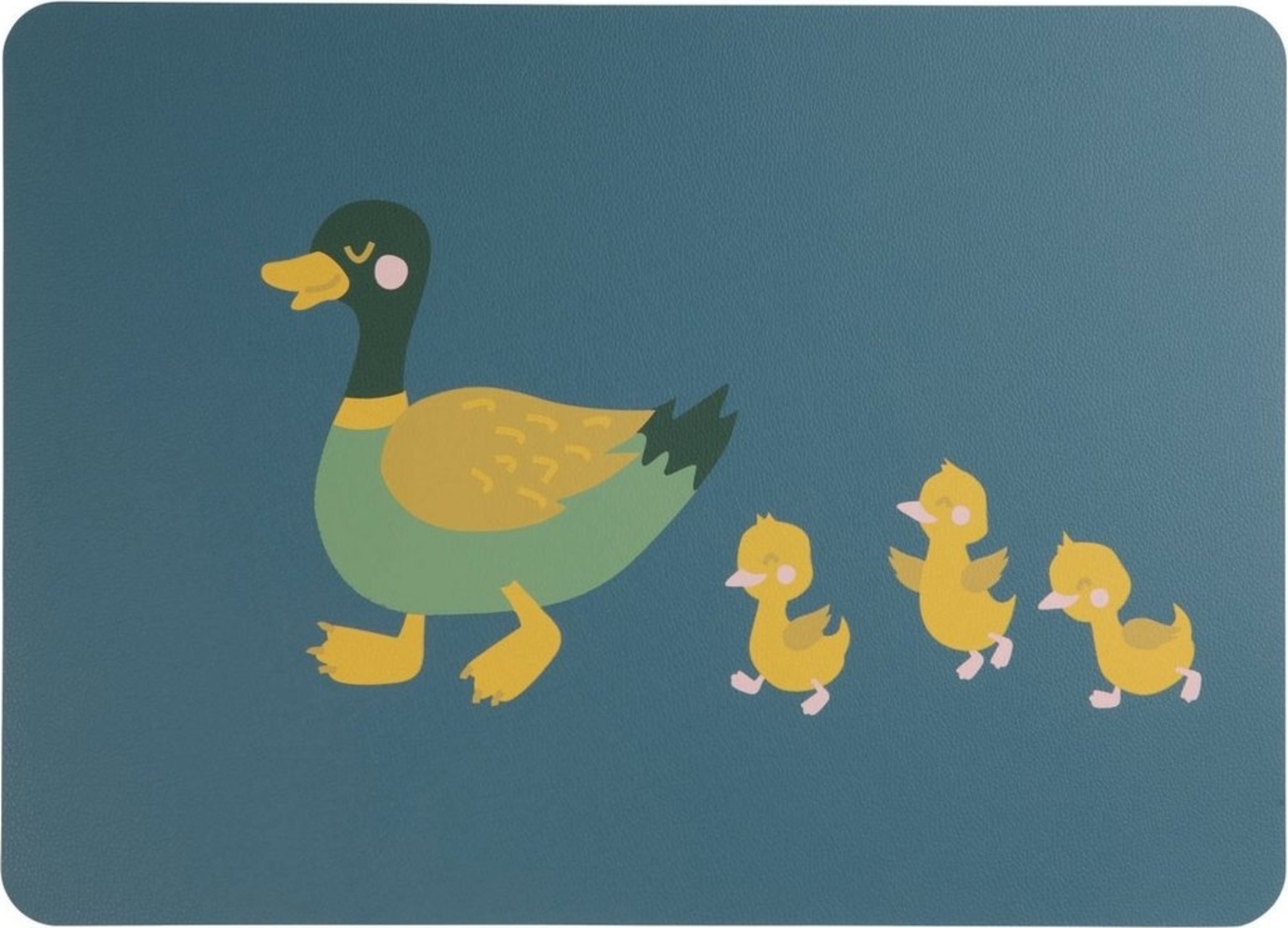 ASA SELECTION Platzset Tischset Duck Emil with Ducklings 46 x 33 cm, Tischwäsche Bild 1