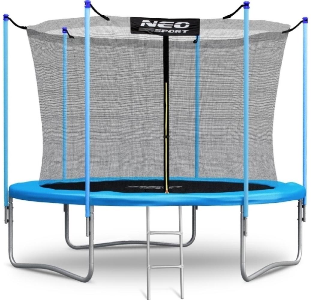 Gartentrampolin Neo-Sport NS-08W181 mit Innennetz 8 5 FT 252 cm Bild 1